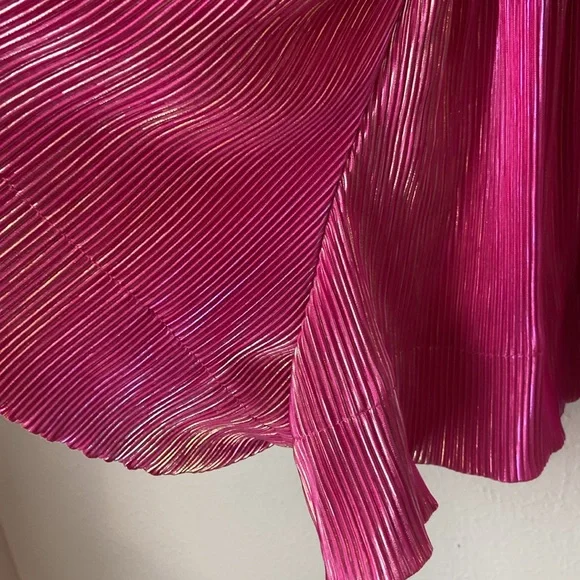 QUEEN OF SPARKLES Pink Swing Shorts - Picture 4 of 5